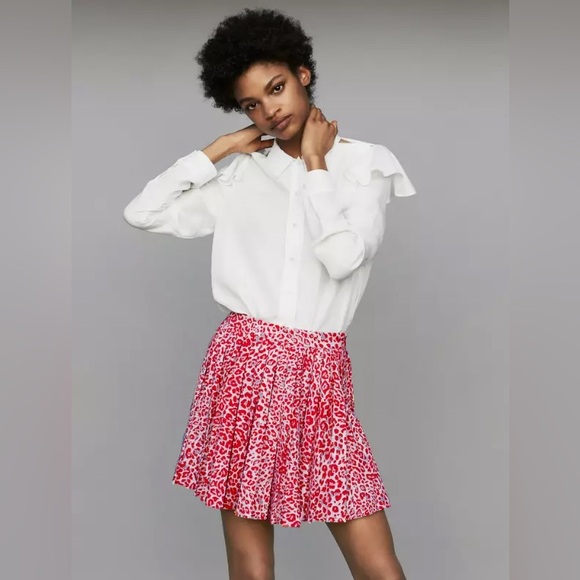 Maje Chella silk blouse NWT - Picture 12 of 14